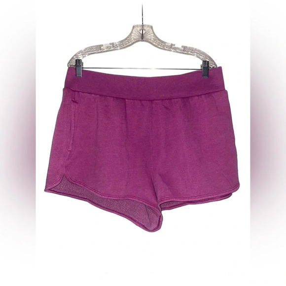 NEW Victoria Secret Sweat High Rise Fleece‎ Short 2.5” Inseam Women XL Workout - Picture 1 of 9
